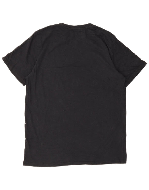 Volcom T-shirt graphique coupe moderne pour hommes, grand noir, en coton