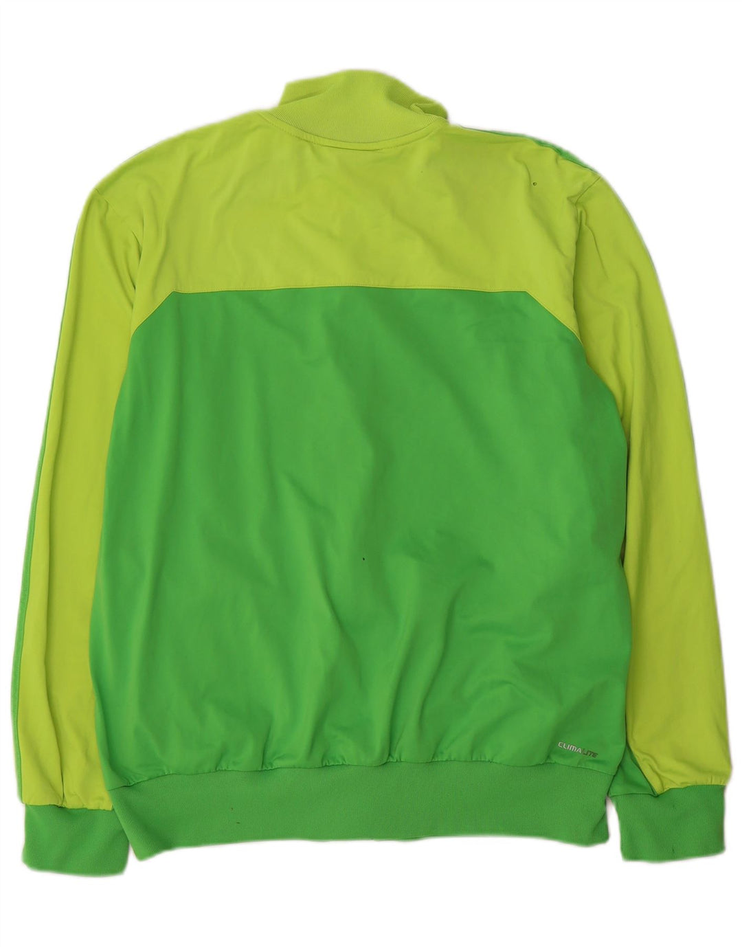 Adidas Climalite Survêtement Top Veste Homme Vert Colorblock