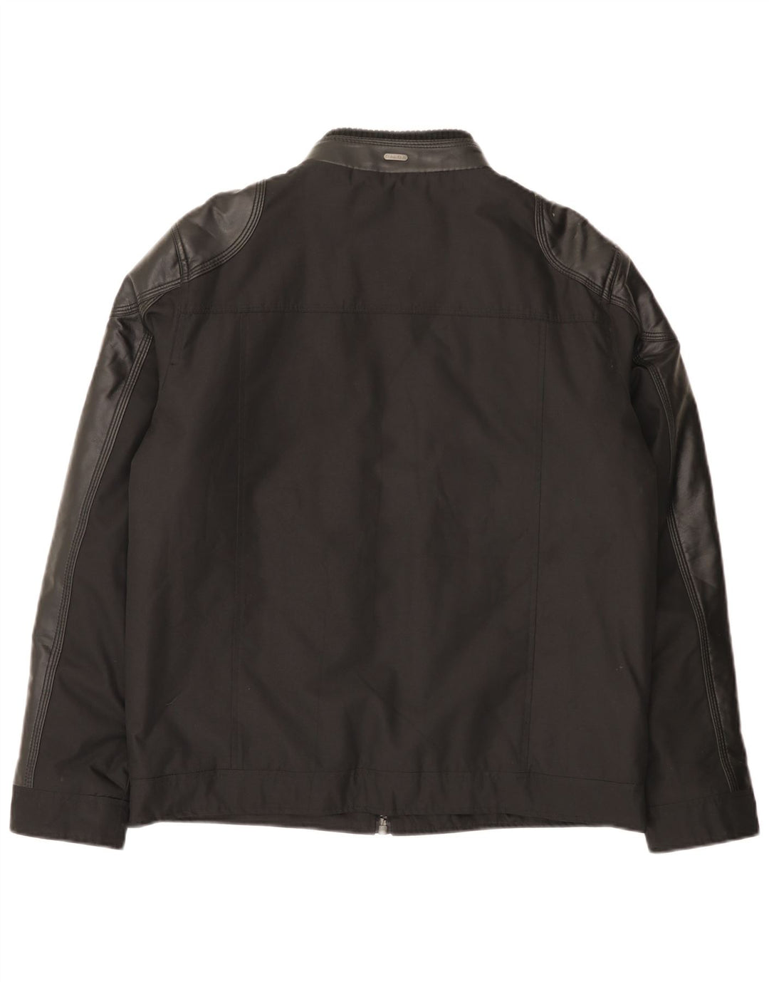 Calvin Klein Veste coupe-vent bomber pour homme UK 38 Medium Noir Moderne