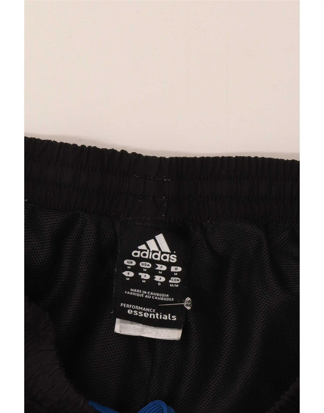 Adidas Short de sport Climalite Homme Noir Moyen Polyester