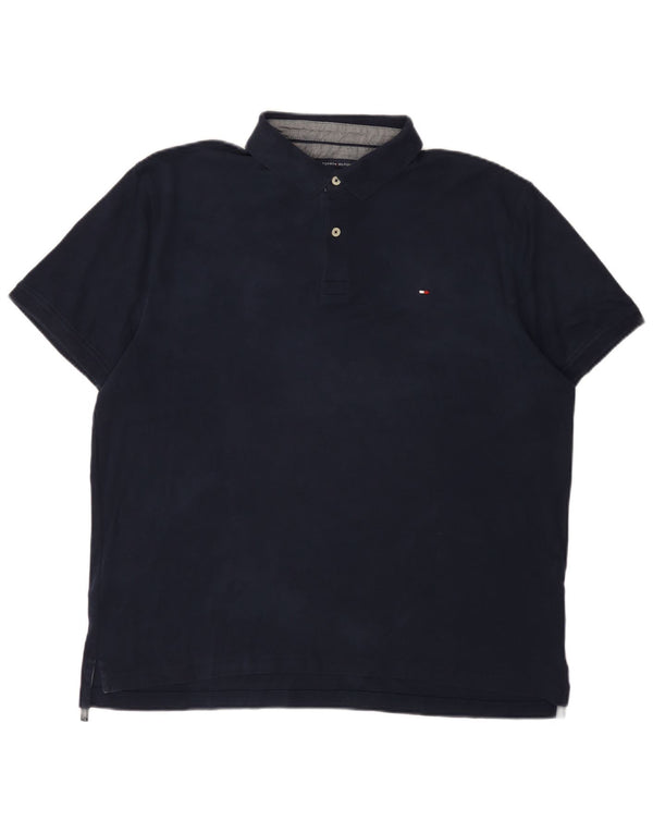 Tommy Hilfiger Polo Homme Grand Bleu Marine Coton