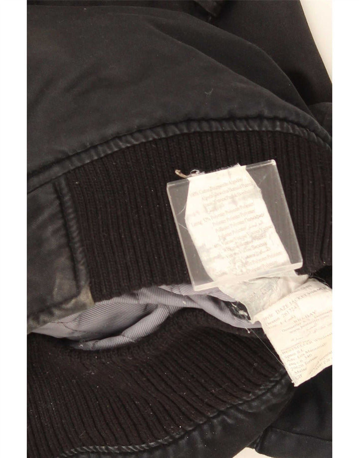 Jack & Jones Veste utilitaire pour homme UK 40 Large Noir Coton