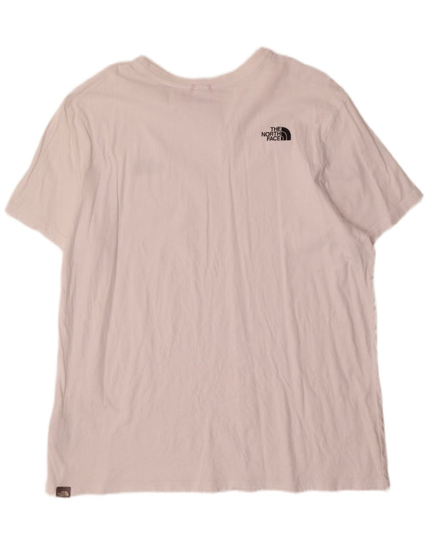 The North Face T-Shirt graphique pour hommes, haut 2XL en coton blanc