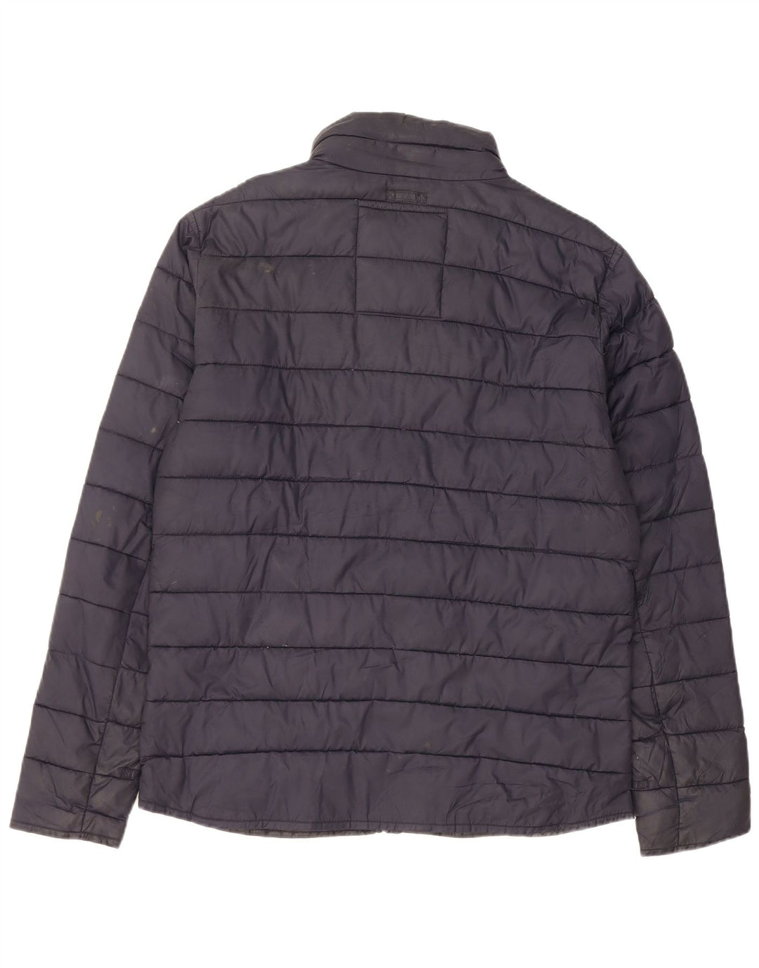 FAT FACE Veste matelassée pour homme UK 38 Medium Bleu Marine Nylon
