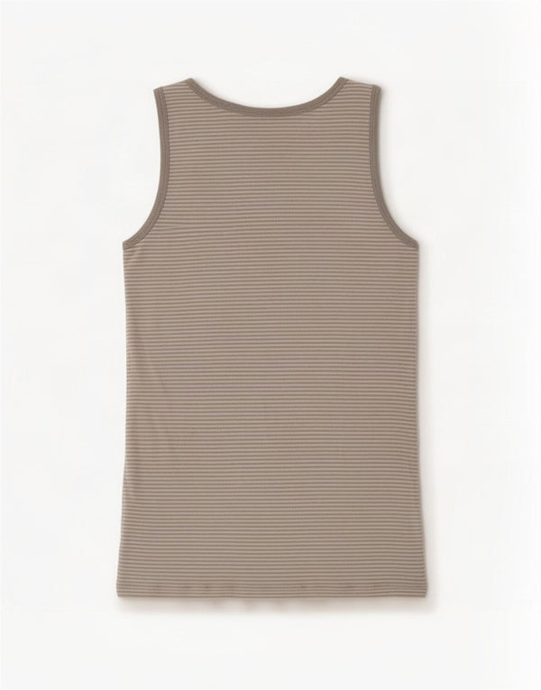 Gap Débardeur Homme XS Gris Rayé Coton