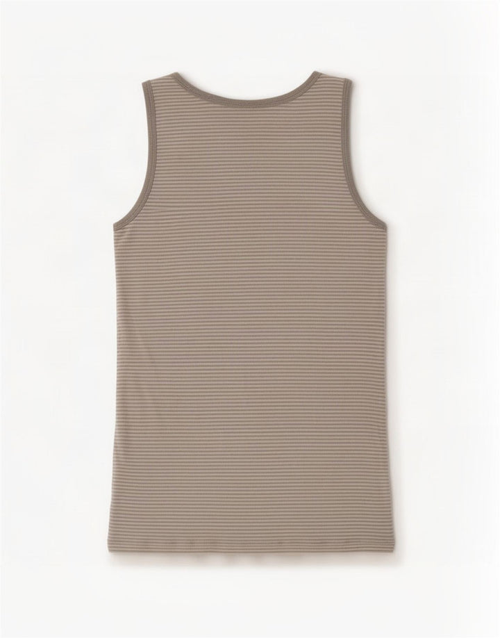 Gap Débardeur Homme XS Gris Rayé Coton
