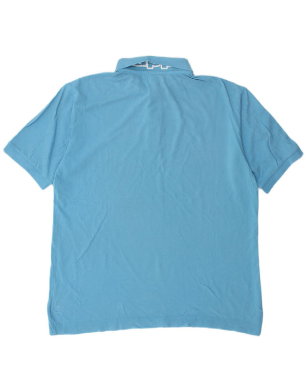 Kappa Polo Graphique Homme XL Bleu Coton