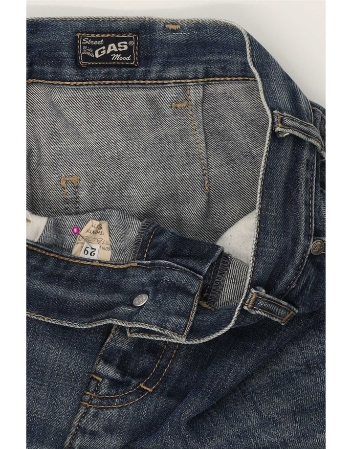 Gas Jean droit homme W29 L33 bleu coton