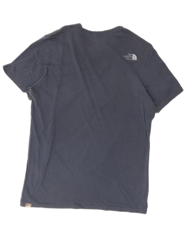 The North Face T-Shirt Graphique Homme Bleu Moyen