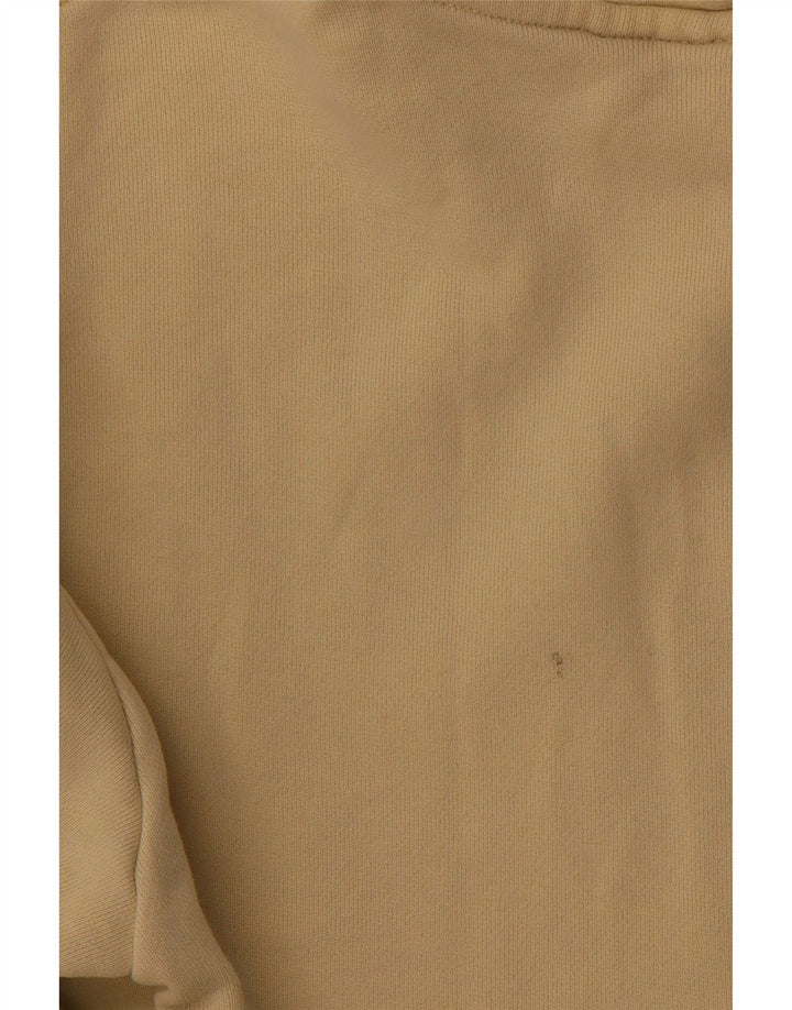 ADIDAS Pull à capuche graphique pour homme en coton jaune moyen