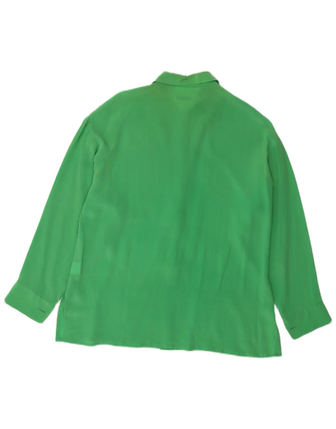 Nuova Citta Chemisier Femme IT 48 XL Vert Soie