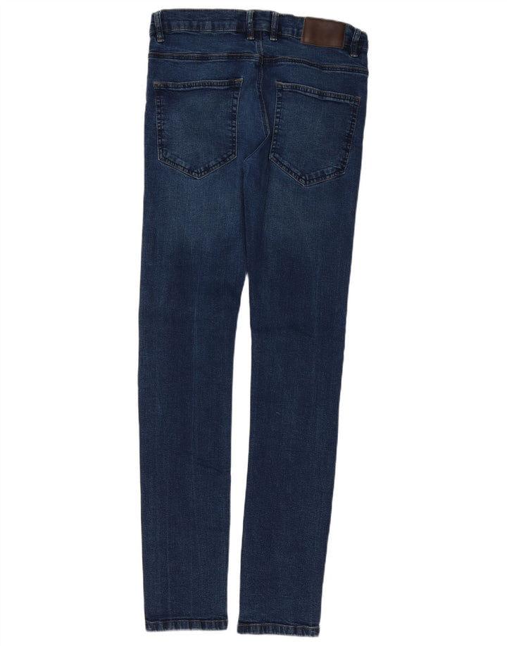 French Connection Jean Slim Homme W32 L34 Bleu Coton