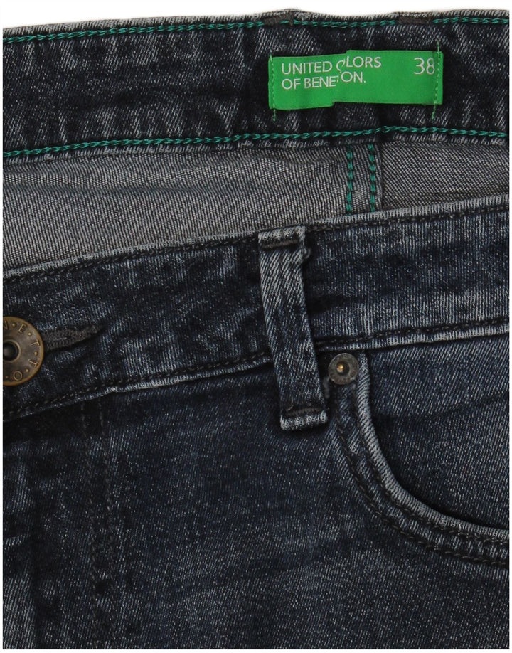 Benetton Jean Slim W38 L31 Homme Bleu Marine