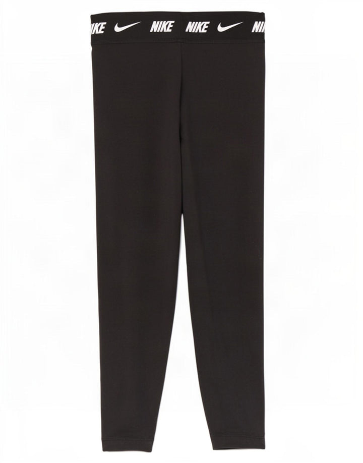 Nike Legging graphique pour femme UK 16 Grand coton noir