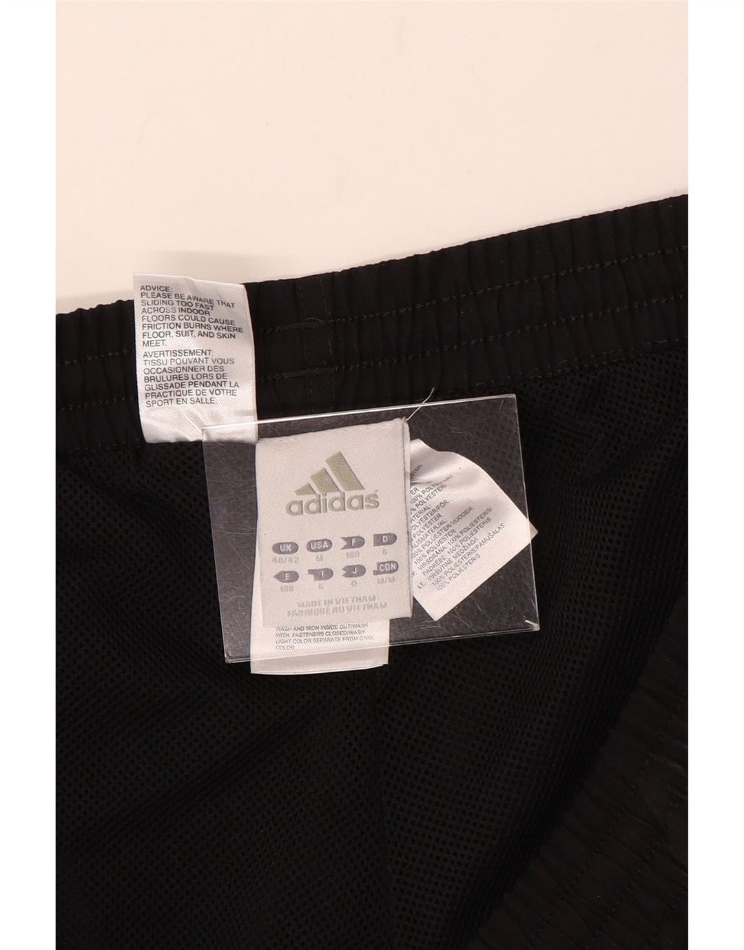 ADIDAS Pantalon de survêtement pour homme UK 40/42 Noir moyen Colourblock