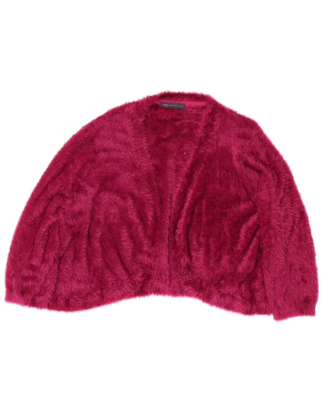 MARKS & SPENCER Pull boléro à manches 3/4 pour femme UK 22 3XL Marron