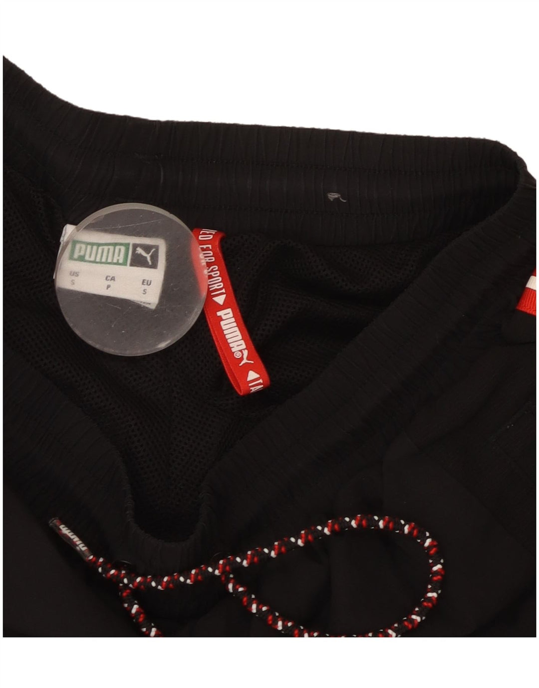 Puma Short de sport homme petit noir polyester