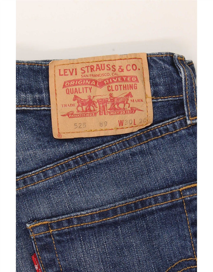 Levi's Jean Bootcut 525 Femme W30 L30 Bleu Marine Coton
