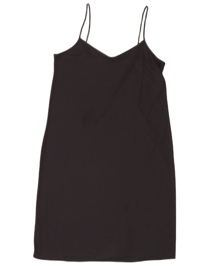 Marks & Spencer Robe Slip Femme UK 18 XL Noir Polyester