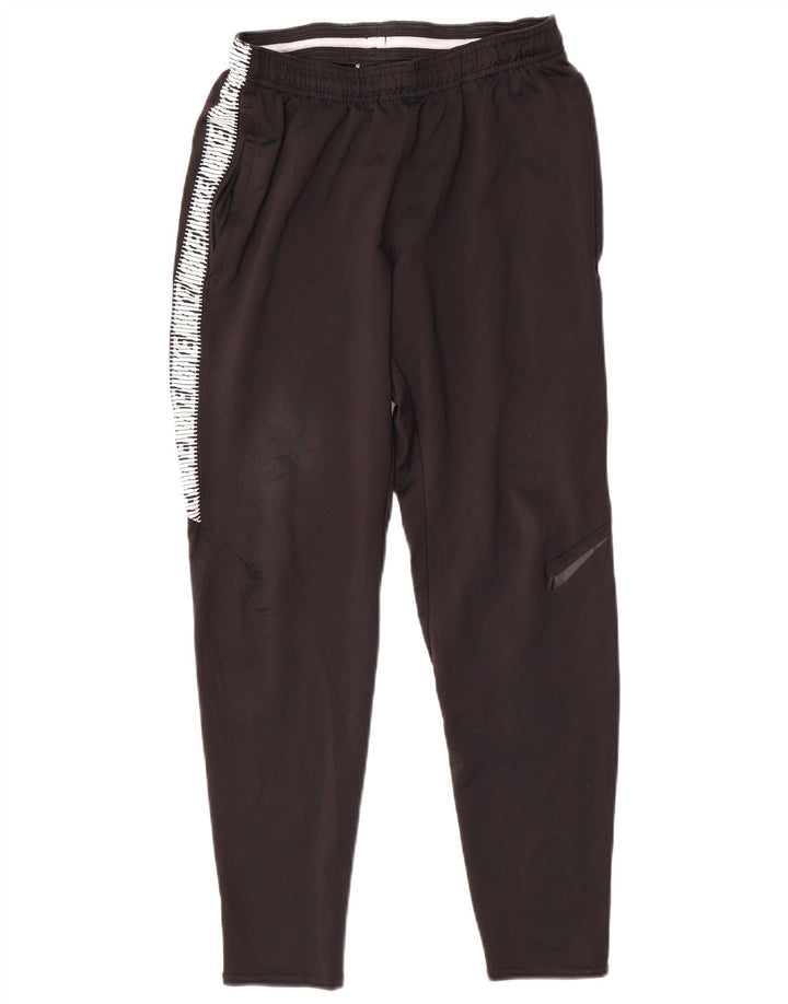 NIKE Pantalon de survêtement Dri Fit Graphic pour homme, petit, noir, colour block