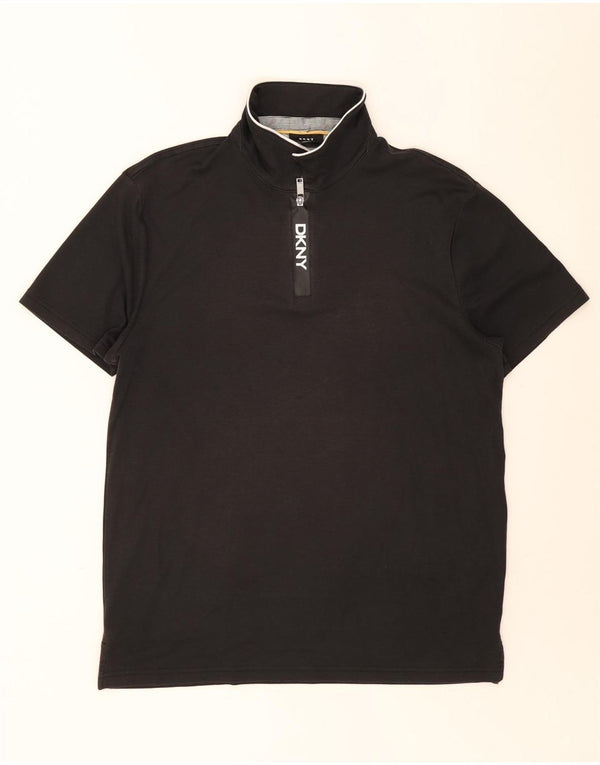 Dkny Polo Homme XL Noir Coton