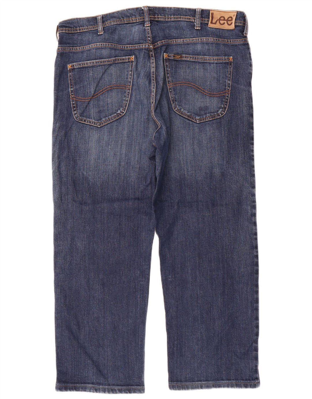 Lee Jean Droit Brooklyn W40 L27 Homme Bleu Coton