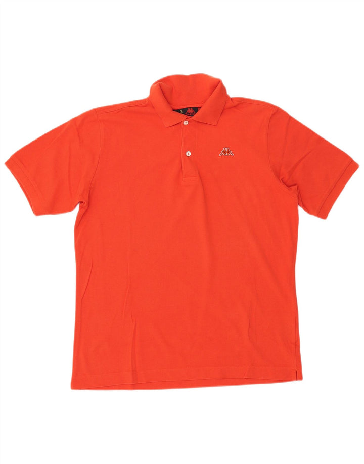 KAPPA Polo Homme Rouge Moyen Coton