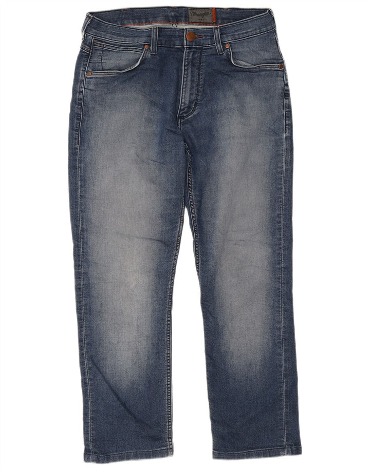 Wrangler Jean Droit Greensboro W30 L30 Homme Bleu
