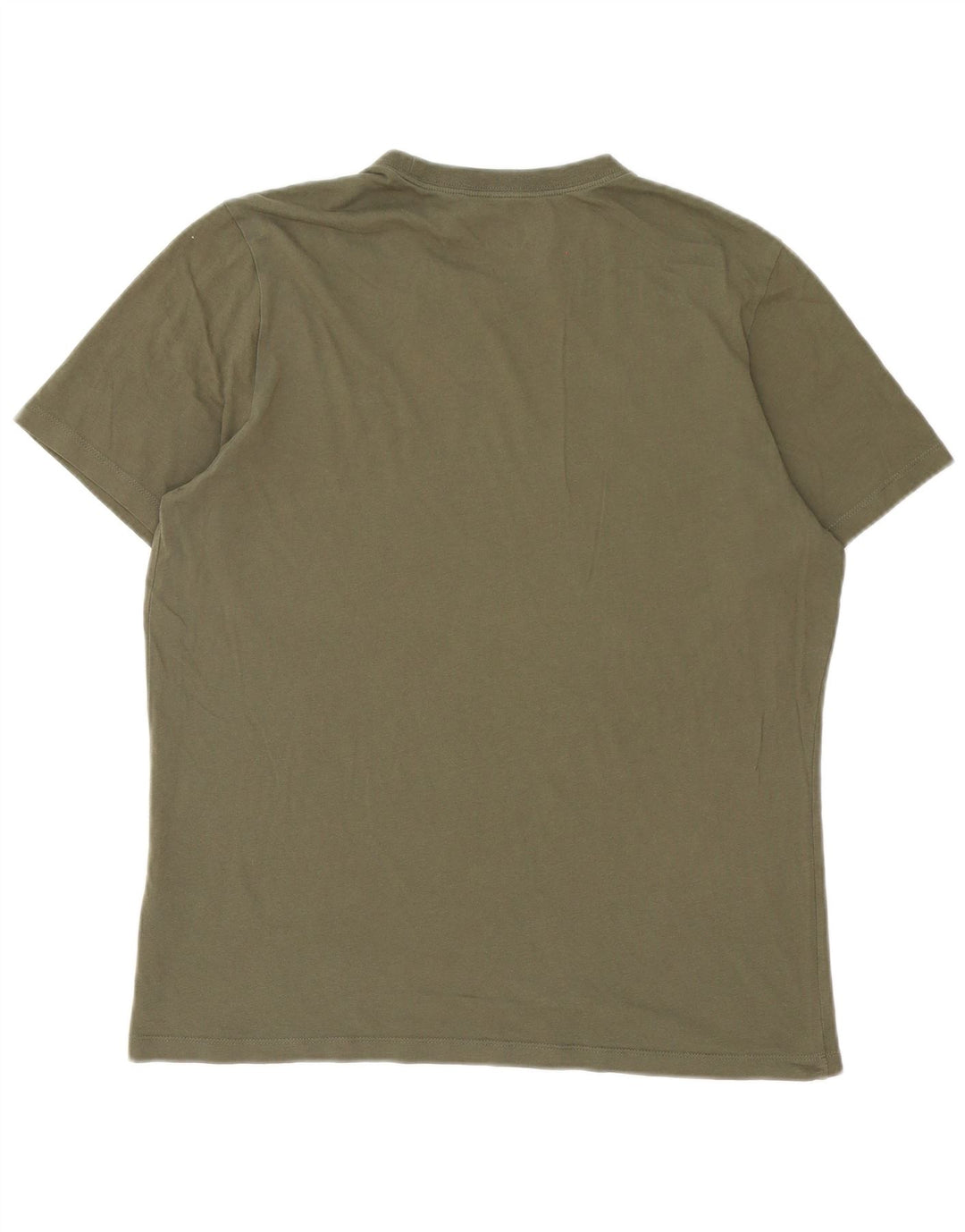 Nike T-shirt pour homme en coton kaki Taille L