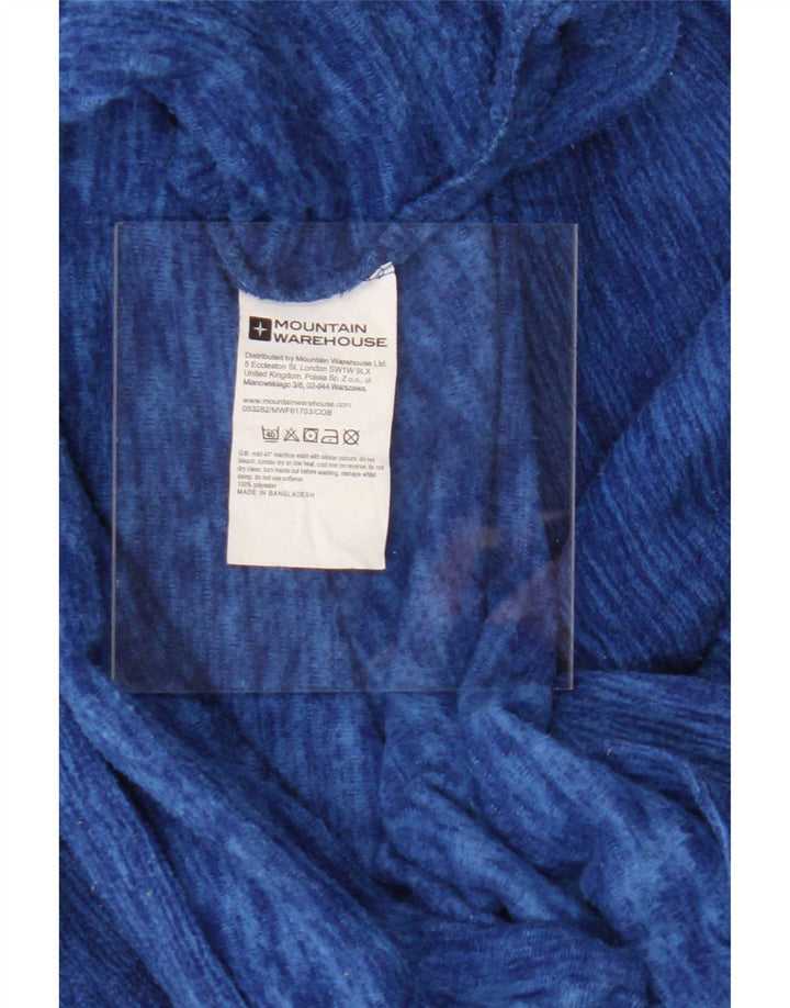 Mountain Warehouse Pull Polaire à Col Zippé Homme Bleu Moyen Moucheté