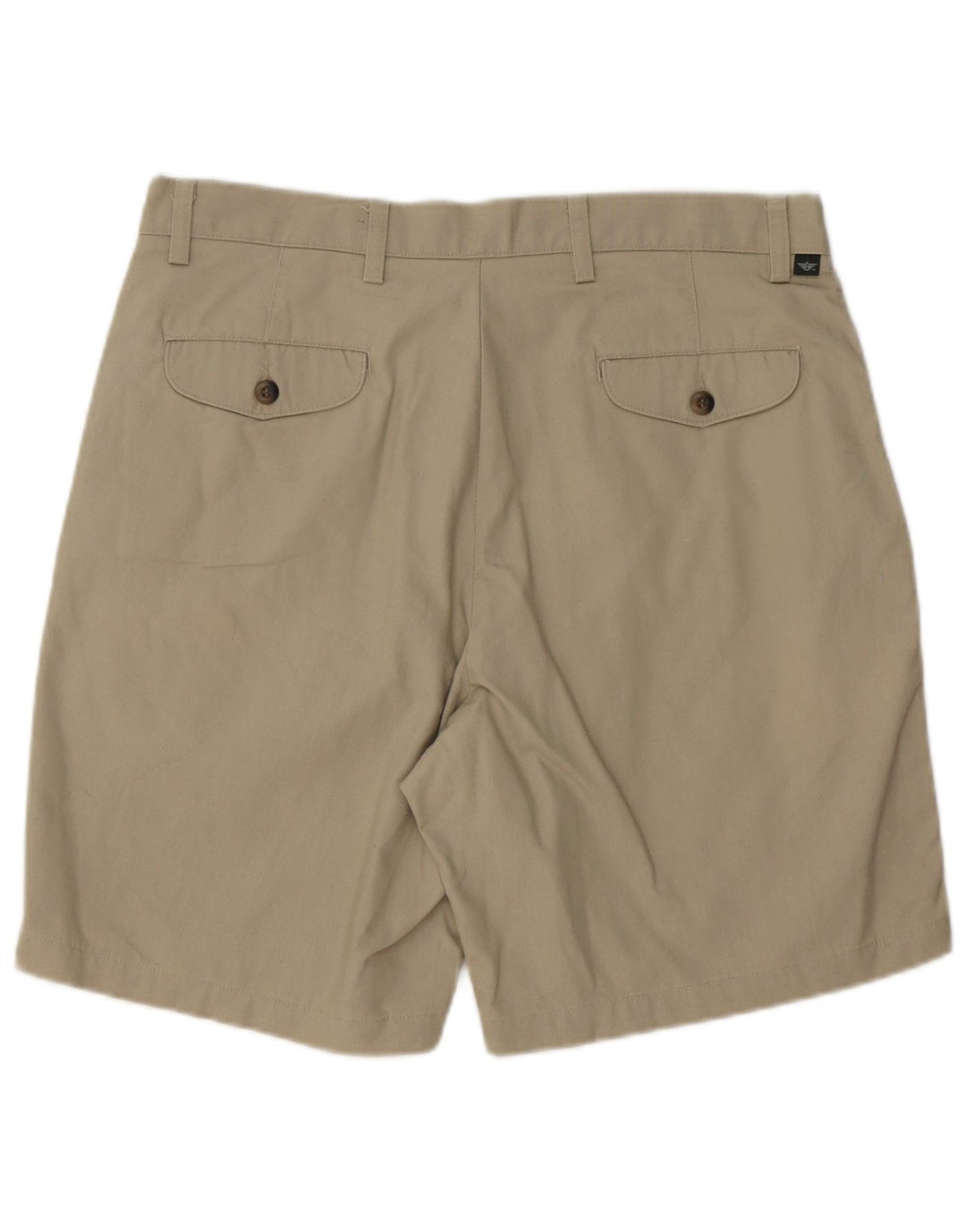 DOCKERS Short Chino Homme W36 Large Beige Coton