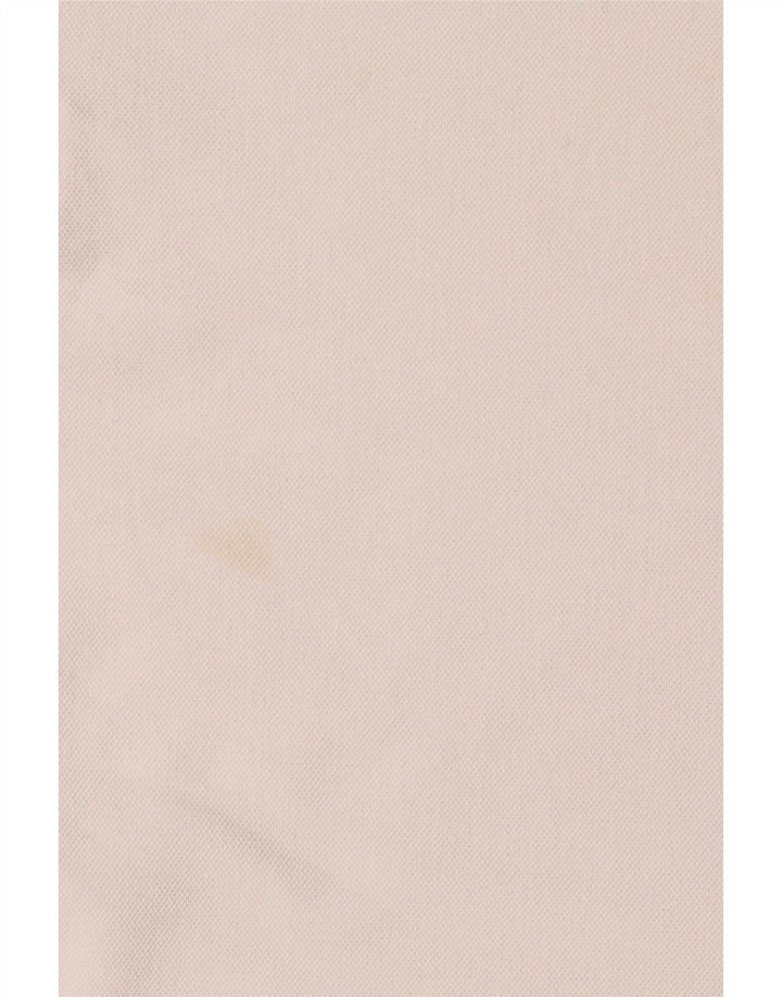Kappa Polo à Manches Longues Homme Blanc Moyen Coton