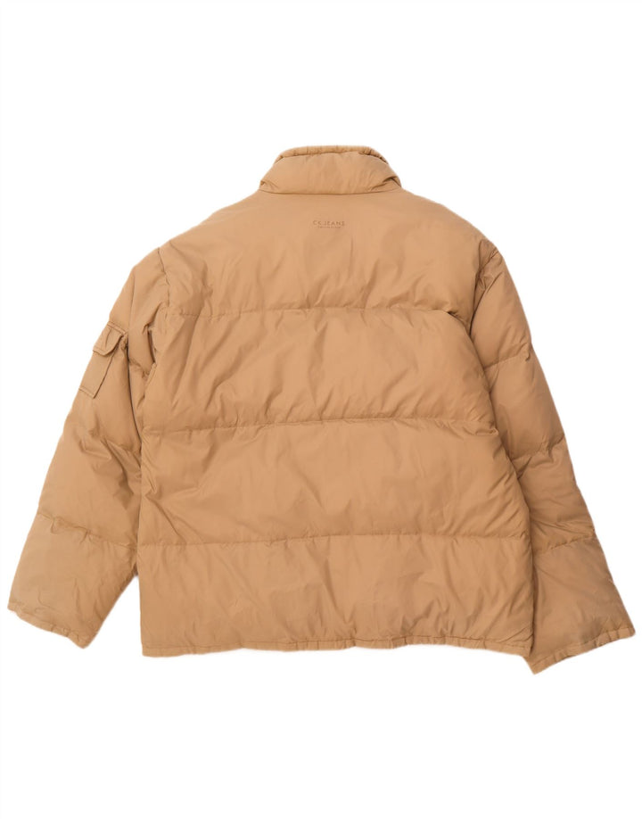 CALVIN KLEIN JEANS Veste matelassée pour hommes UK 42 XL Beige