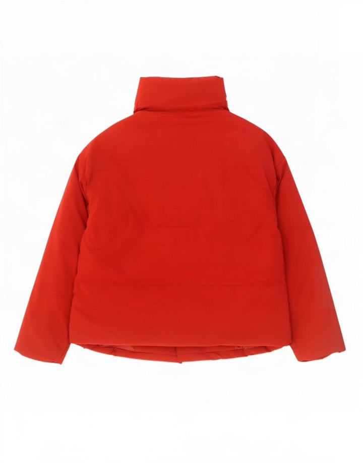 John Lewis Veste matelassée surdimensionnée pour femme UK 16 Large Rouge Polyester