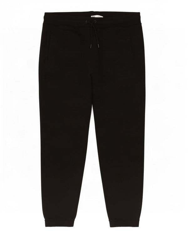 Zara Homme Pantalon De Survêtement Joggers XL Noir Coton