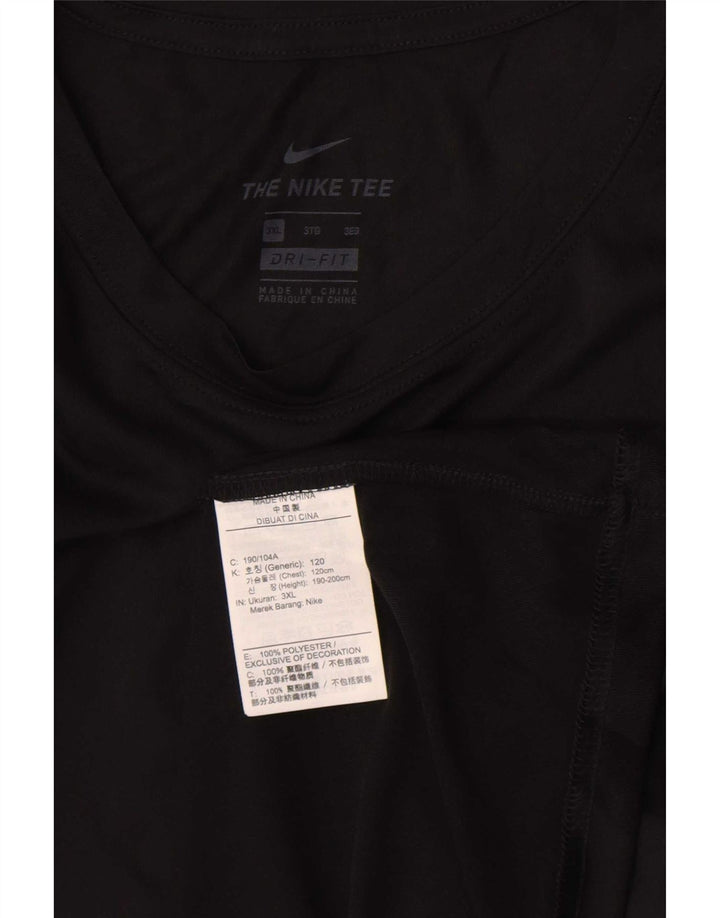 Nike Hommes Dri Fit Débardeur 3XL Noir Polyester