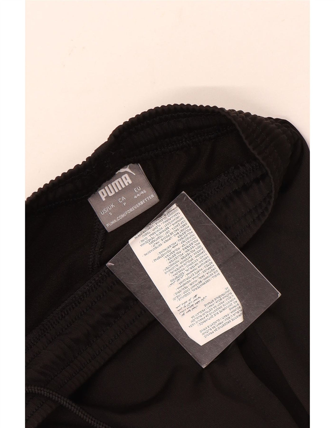 Puma Pantalon de survêtement pour homme Taille S Noir Polyester
