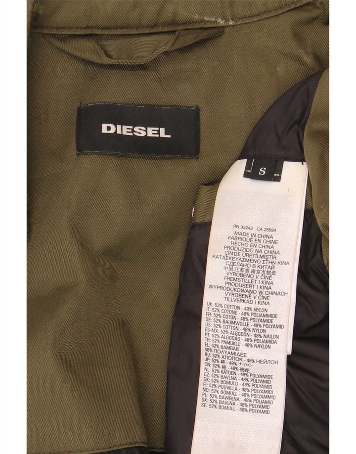 Diesel Veste Bomber Homme UK 36 Petit Kaki