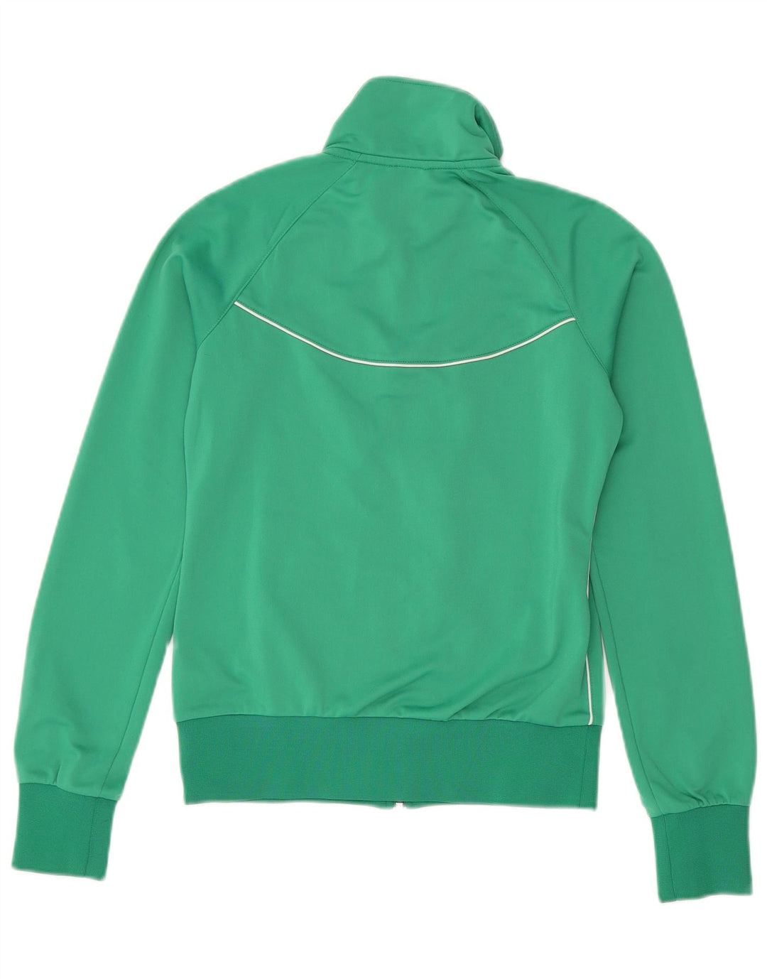 Nike Veste de survêtement pour femme UK 8/10 Petit Vert Polyester