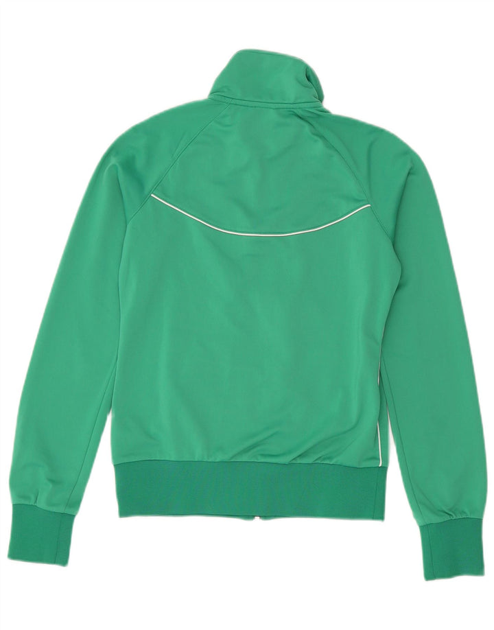 Nike Veste de survêtement pour femme UK 8/10 Petit Vert Polyester