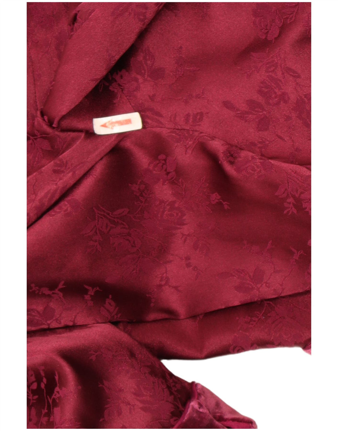 Blunauta Veste blazer surdimensionnée à 3 boutons pour femme IT 38 XS Bordeaux Floral