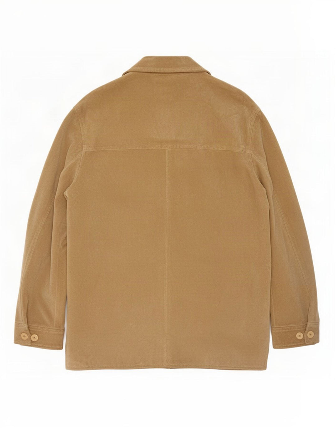 Pollini Veste en daim pour homme UK 38 Cuir vert moyen
