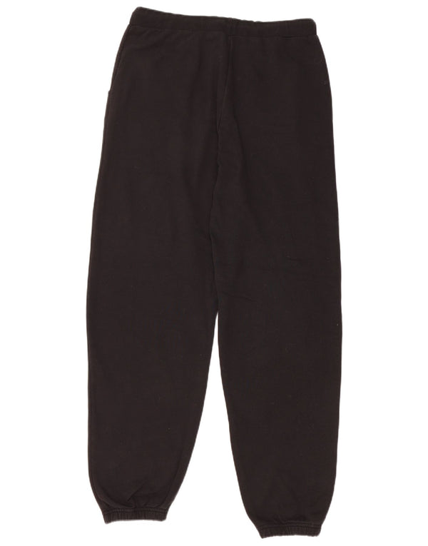 SUPERDRY Pantalon de survêtement pour femme Joggers UK 10 Small Noir Coton