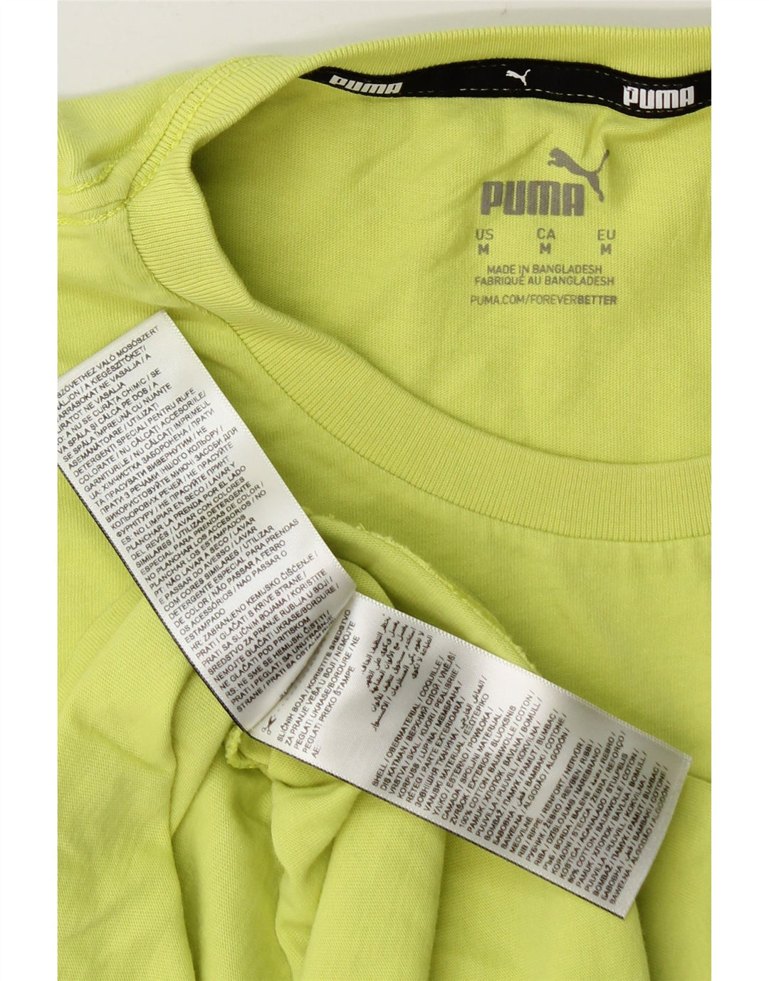 PUMA Débardeur Graphic Homme Vert Moyen Coton