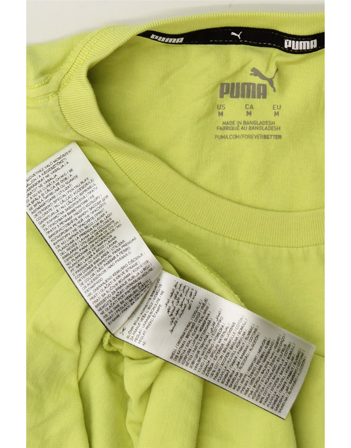 PUMA Débardeur Graphic Homme Vert Moyen Coton