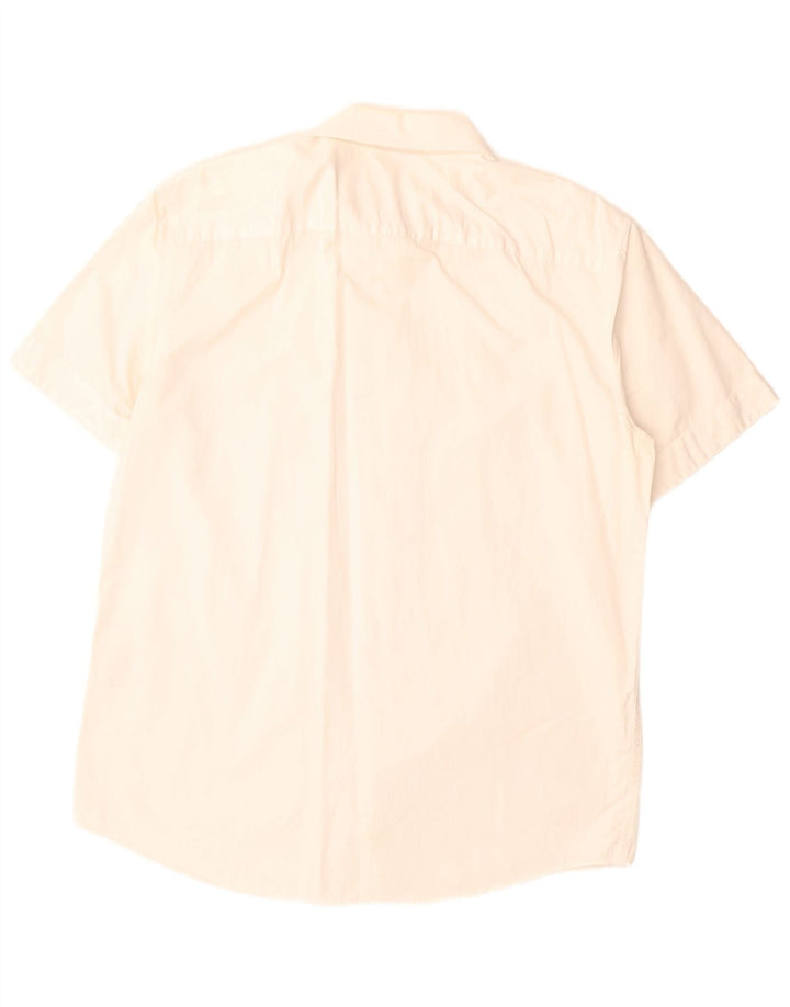 Levi's Chemise à Manches Courtes Homme Blanc Cassé Large Coton