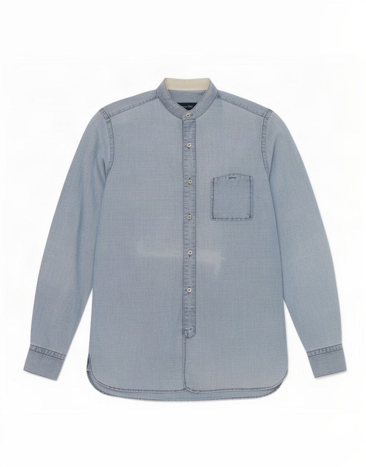 Massimo Dutti Chemise Homme Bleu Moyen