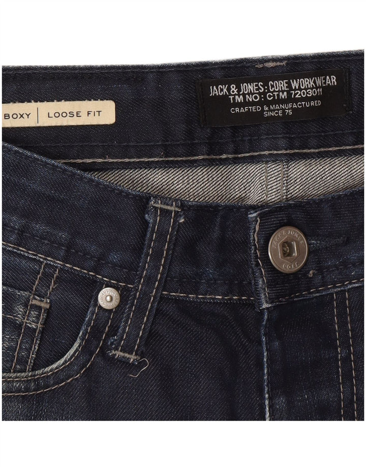 Jack & Jones Jean Ample Boxy Homme W28 L30 Bleu