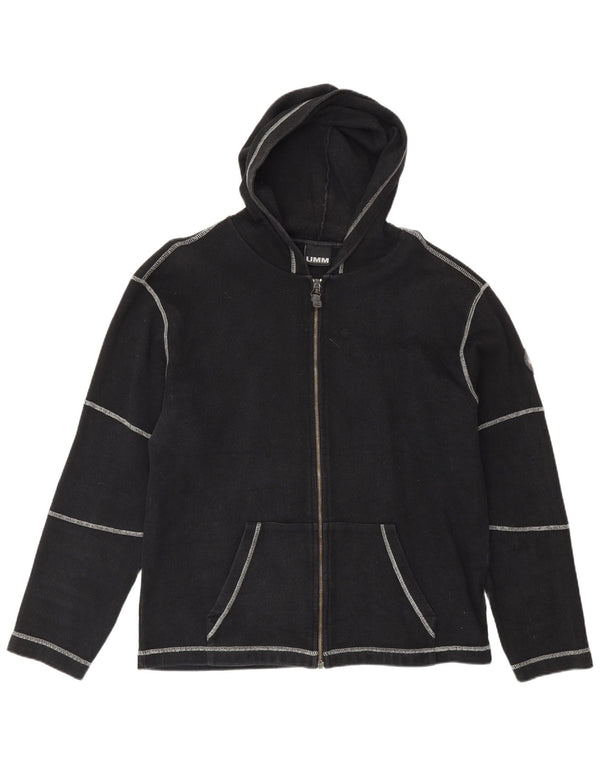 UMM Cardigan à capuche pour homme 2XL en coton noir