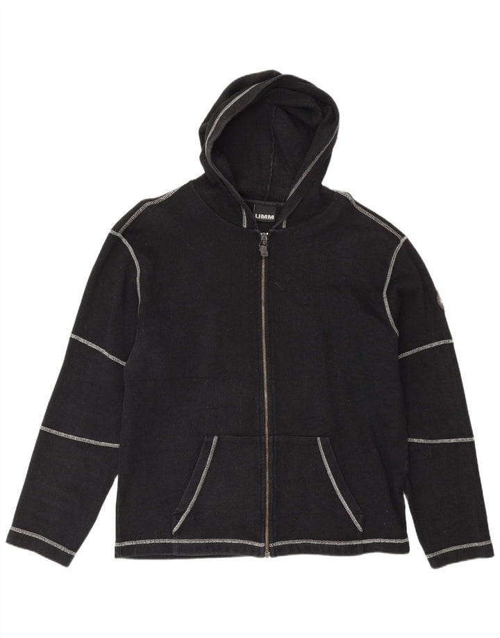 UMM Cardigan à capuche pour homme 2XL en coton noir